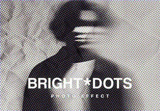 Bright Dots Photo Effect