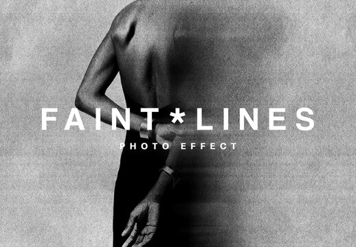 Faint Lines Photo Effect