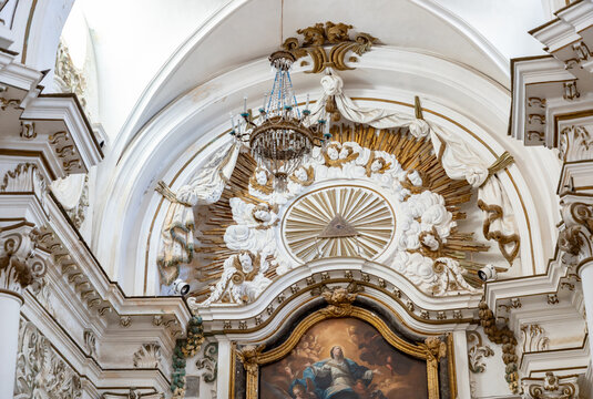 Church of Santa Chiara Interior in Noto