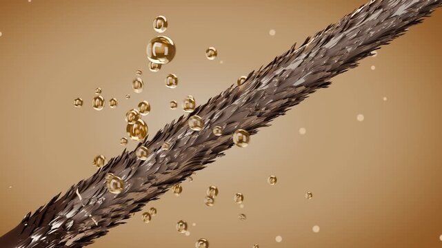 Hair Strand Regeneration Repair Serum Oil Treatment and regeneration; strong shiny and revitalized hair