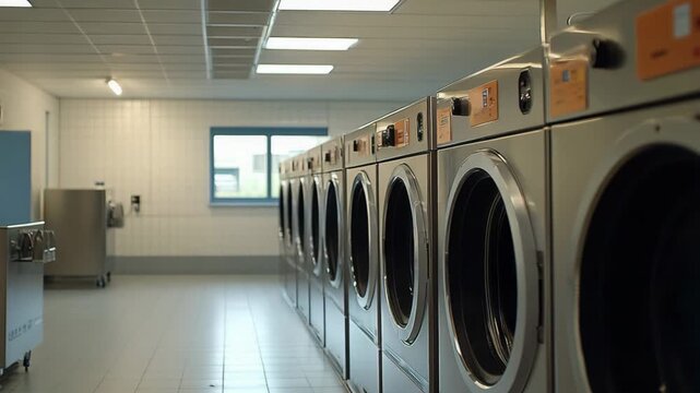selective focus automated textile washing and softening process line