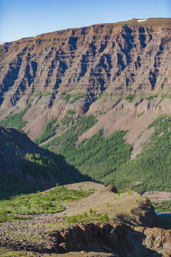 Putorana Plateau landscape, Taimyr. Russia, Krasnoyarsk region