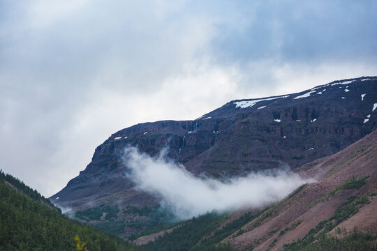 Putorana Plateau summer, Taimyr. Russia, Krasnoyarsk region