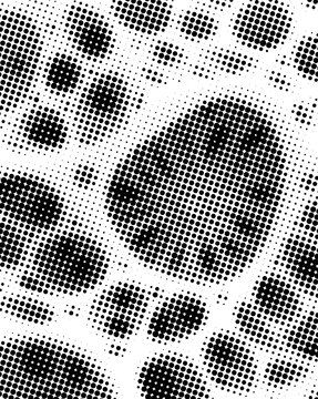 halftone dots pattern