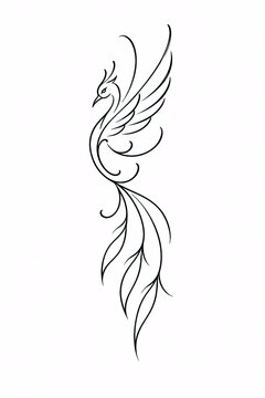 vector illustration of a tattoo