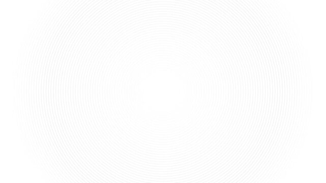 Seamless looped White background with concentric circles creating a hypnotic ripple effect, an abstract animated texture for minimalistic presentations and digital concepts
