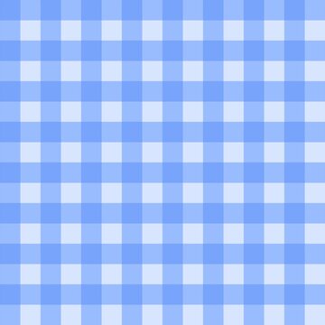 Soft Sky & Powder Blue Gingham &mdash; Gentle Pastel Plaid Seamless Pattern. Perfect for baby clothing, nursery decor, spring collections, children&rsquo;s apparel, bedroom textiles, stationery. 