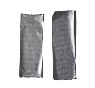  Cintas adhesivas gris plateado con transparencia PNG. Tiras y formas cruzadas de cinta adhesiva aisladas sobre fondo PNG transparente para reparaciones.