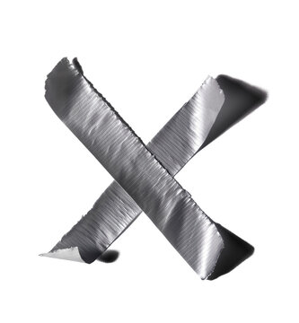  Cintas adhesivas gris plateado con transparencia PNG. Tiras y formas cruzadas de cinta adhesiva aisladas sobre fondo PNG transparente para reparaciones.