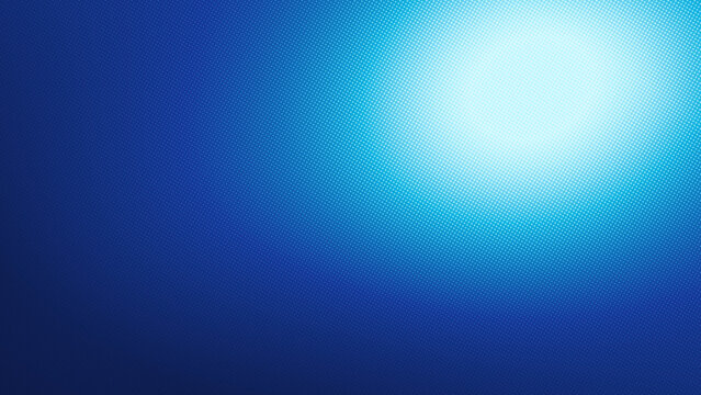 Modern Halftone Gradient Mesh Electric Cyan Indigo Widescreen Background