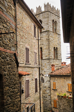 San Quirico, medieval village in the Svizzera Pesciatina, Pistoia province, Italy