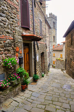 San Quirico, medieval village in the Svizzera Pesciatina, Pistoia province, Italy
