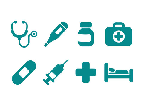 Medical Healthcare Icons Collection.