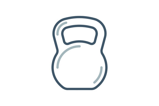 Kettlebell Fitness Icon