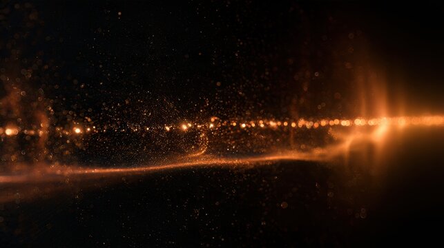 Concept art shows a quantum computing roadmap, marking milestones from NISQ to fault-tolerant universal computation with glowing indicators.