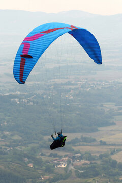 Parapendio in volo