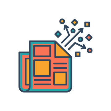 AI Journalism Icon for Media Tech