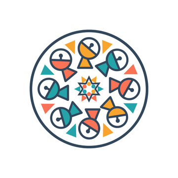 Deep Space Network Icon for Astronomy AI
