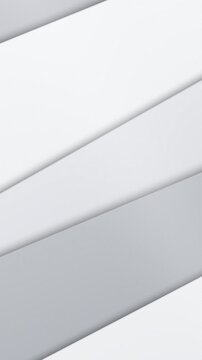 Fundo de camadas brilhantes branco e cinza em loop cont&iacute;nuo