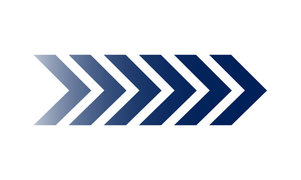 Blue faded Arrow vector design png eps jpeg