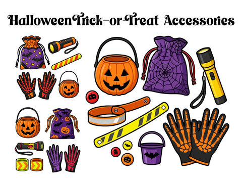 Halloween Trick or Treat Accessories Collection