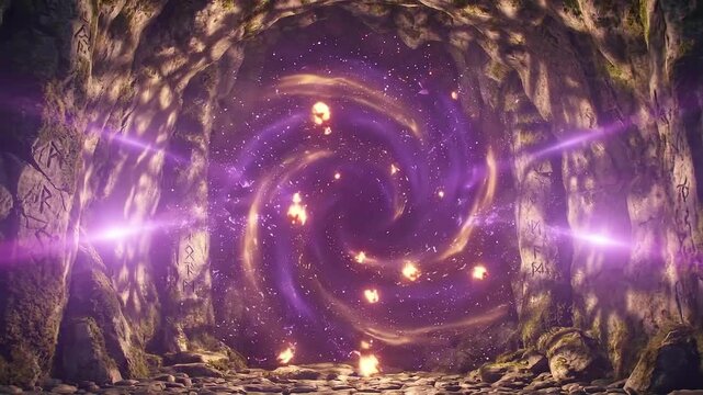 Opening the Glowing Fantasy Portal