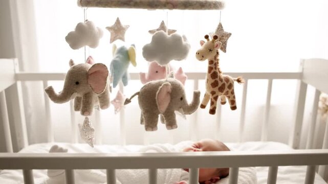 baby in bed