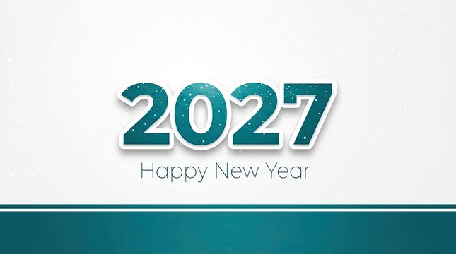 2027 Corporate New Beginning Background