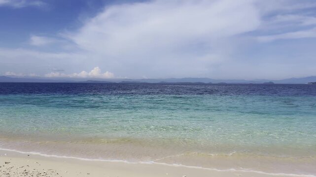 Tropical Beach with Clear Turquoise Water