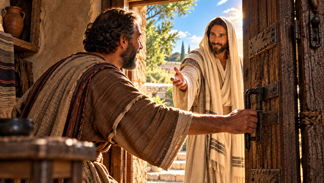 Open the Door, Welcoming the Savior