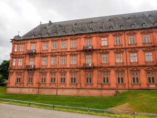 Fototapeta premium Baroque Electoral Palace Facade in Mainz Germany