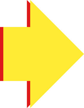 Minimalist Abstract Arrow Point Direction Shape Icon Illustration Vector