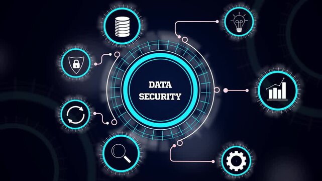 Securing digital enterprise networks through robust data security protocols