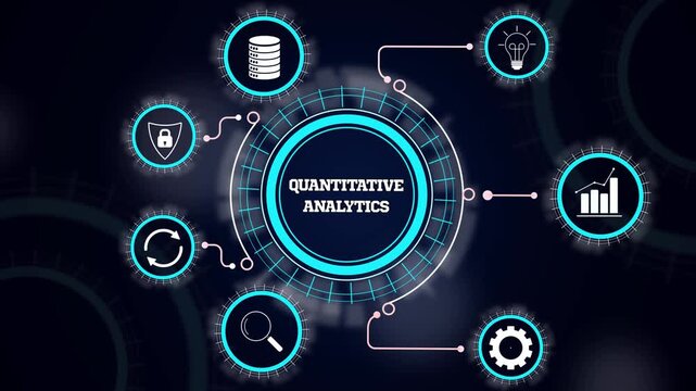 Evaluating corporate numerical statistics through quantitative analytics models