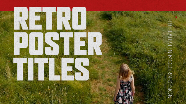 Retro Poster Titles