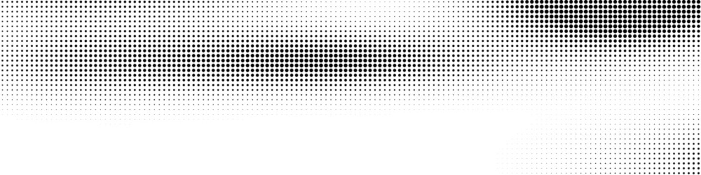 Halftone dot texture background with comic book style gradient and monochrome halftone screen print effect