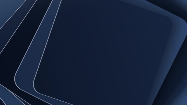 Sfondo di carte a cascata blu navy in loop continuo