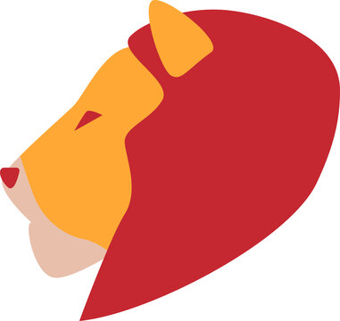 Lion head.