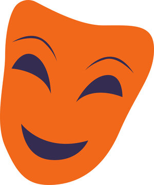 Happy face mask.