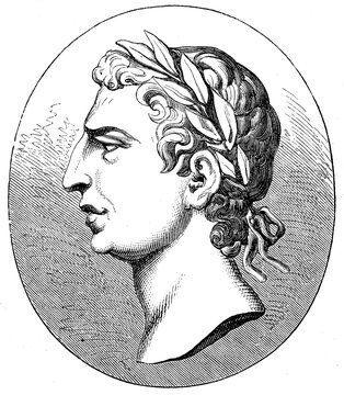 Marcus Porcius Cato Uticensis, 95 BC 46 BC Cato the Younger, a politician and statesman in the late Roman Republic, History of Ancient Rome, Roman Empire, Italy, digitally restored reproduction from a 19th century original
