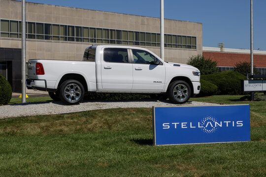 Stellantis Transmission plant. Ram 1500 Bighorn Crew Cab 4X4 at the Stellantis plant for Dodge, Chrysler, and Jeep. MY:2026