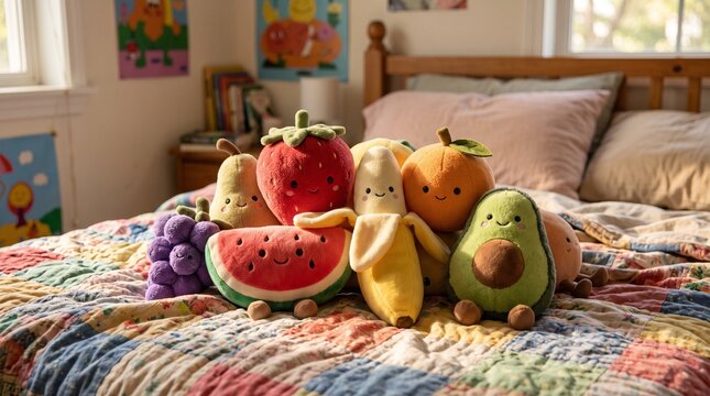 fruite soft toy 