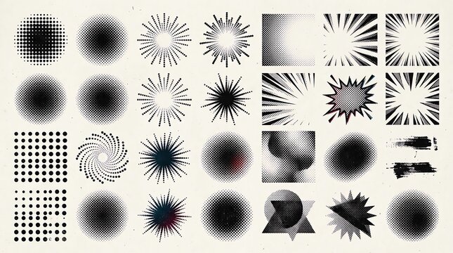vector set of abstract background