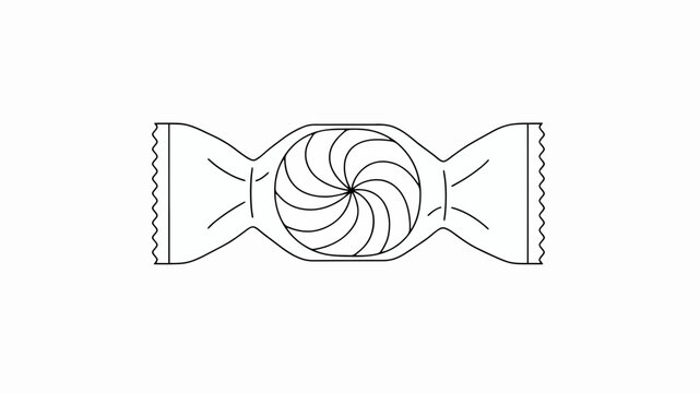 Feynman Diagram Showing Particle Interaction Physics Illustration Vector Art