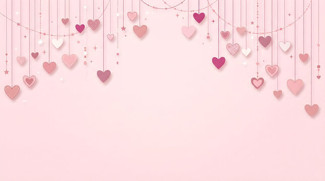 Pink hearts