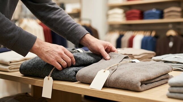 Black friday shopping spree navigating deals on cozy sweaters scarves and winter apparel for the whole family