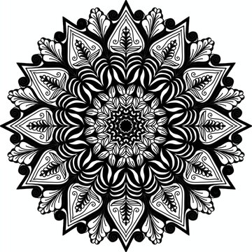 abstract floral ornament
