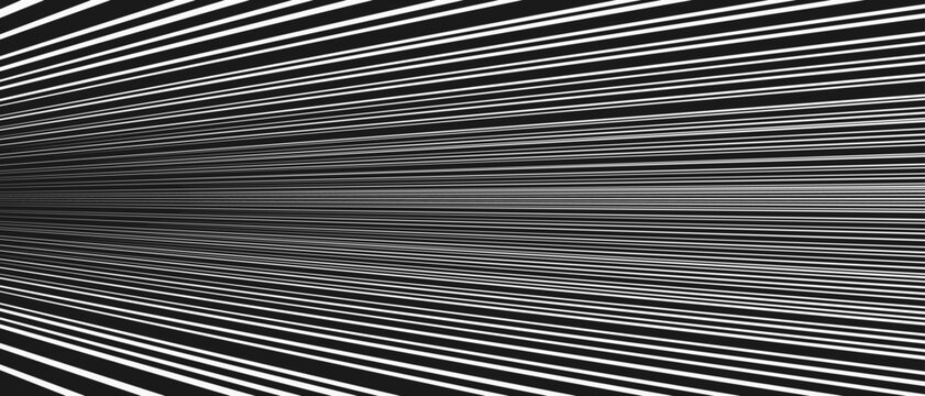 Elegant white vector lines create a sophisticated monochrome perspective on a dramatic black background art