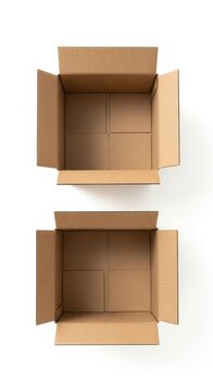3d wooden square puzzle pieces with pegs isolated