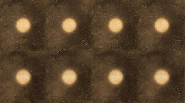 Dark textured background with four glowing circles